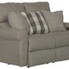 Westport - Power Lay Flat Reclining Loveseat - Metal