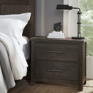 Dovetail - 2-Drawer Nightstand - Java