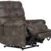 Oliver - Power Lift Recliner With Dual Motor & Extended Ottoman - Dusk