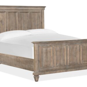 Lancaster - Queen Panel Bed Headboard - Dovetail Grey
