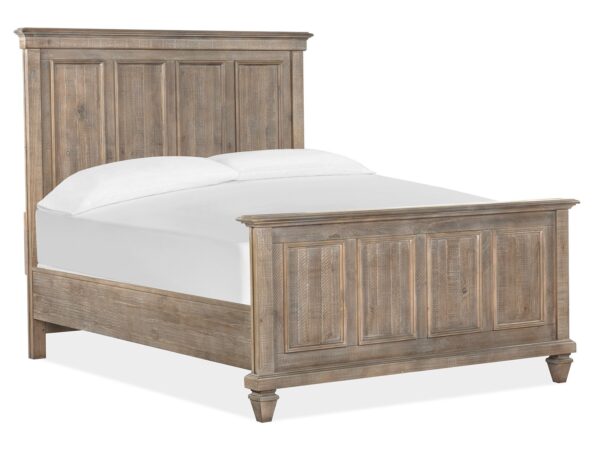 Lancaster - Queen Panel Bed Headboard - Dovetail Grey