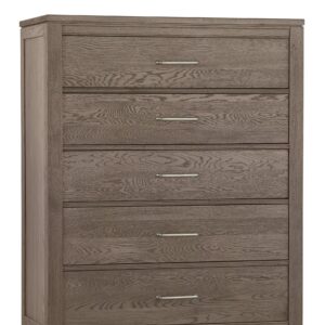 Tide & Timber - Chest - 5 Drawers - Gray Oak