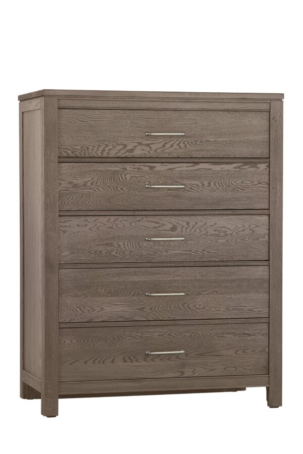 Tide & Timber - Chest - 5 Drawers - Gray Oak