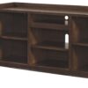 Starmore - XL TV Stand w/Fireplace Option - Brown