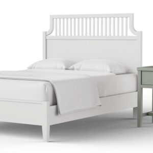 Pure Maple - Queen Garden Headboard - Cottage White