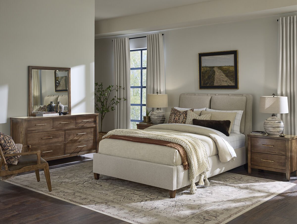 Pure Maple - 2 Drawer Nightstand - Maple Syrup