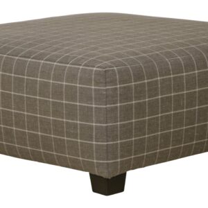 Lewiston - Cocktail Ottoman - Charcoal