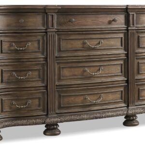 Rhapsody - 12-Drawer Dresser - Dark Brown