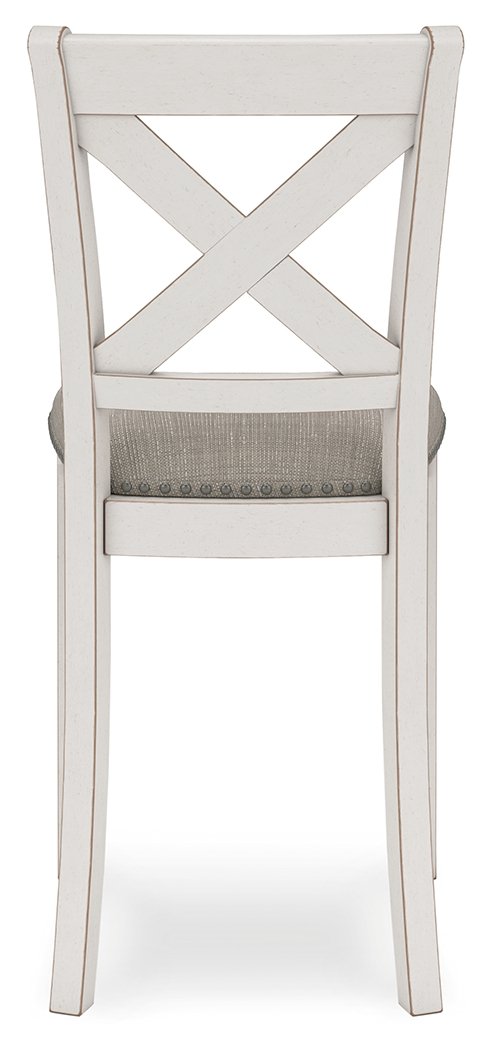 Robbinsdale - Upholstered Barstool (Set of 2) - Antique White