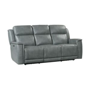 Conover - Blue Grey - Pwr Sofa w/ Headrest