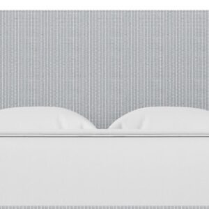 Choices - Amelia Queen Upholstered Headboard - Navy Stripe