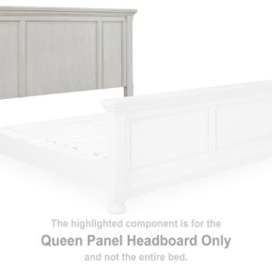 Robbinsdale - Queen Panel Headboard - Antique White