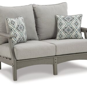 Visola - Loveseat w/Cushion - Gray