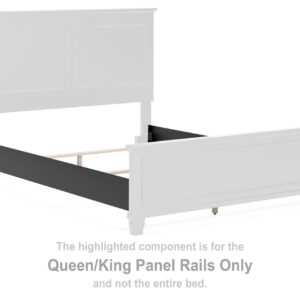Lanolee - Queen/King Panel Rails - Black