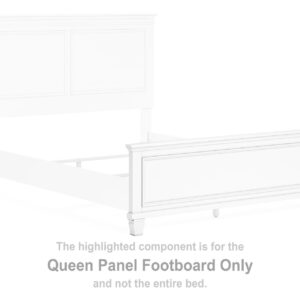 Fortman - Queen Panel Footboard - White