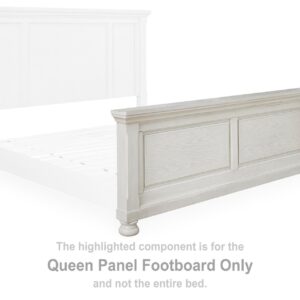 Robbinsdale - Queen Panel Footboard - Antique White