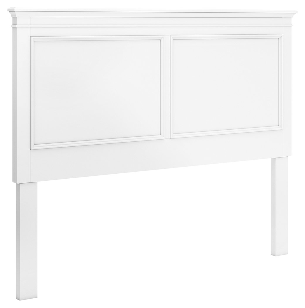Fortman - Queen Panel Headboard - White