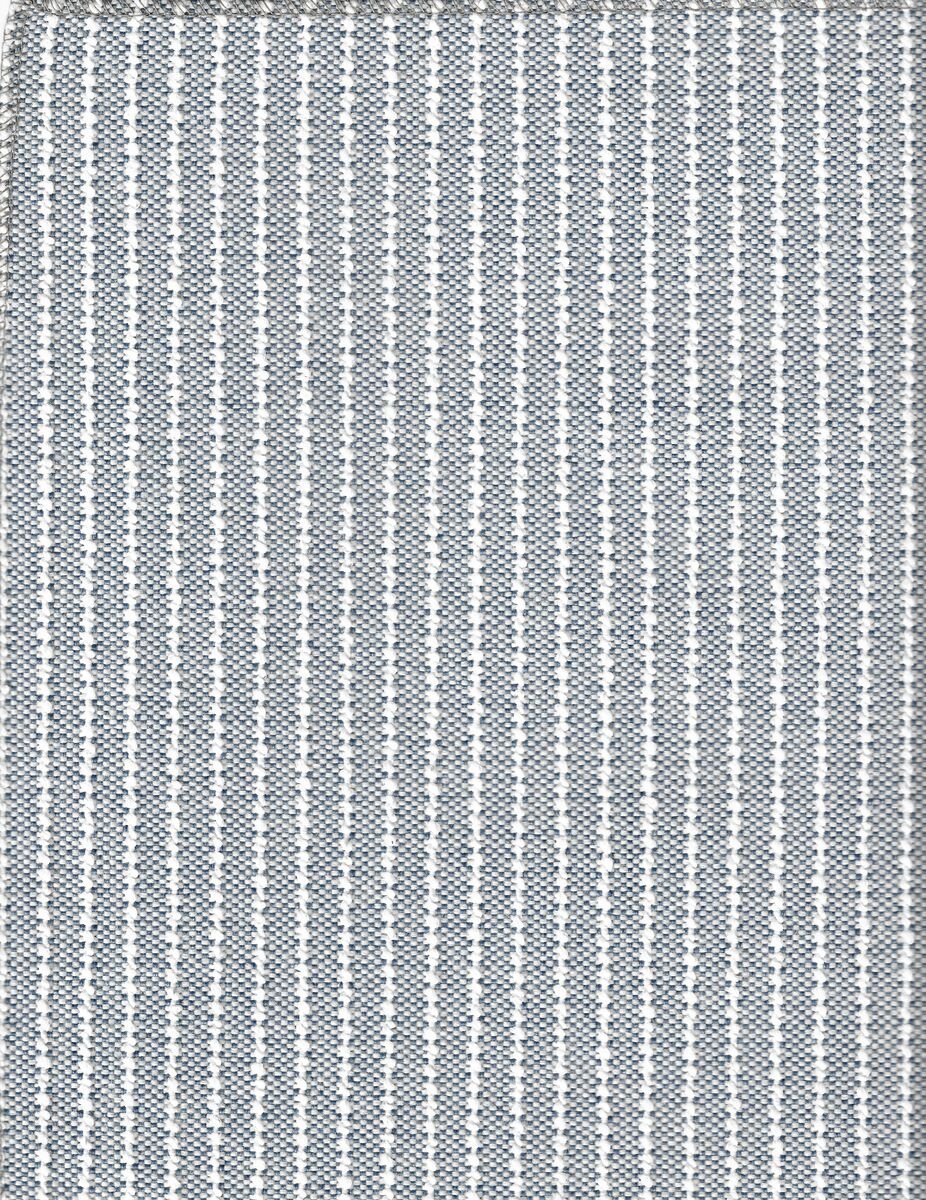 Choices - Amelia Queen Upholstered Headboard - Navy Stripe