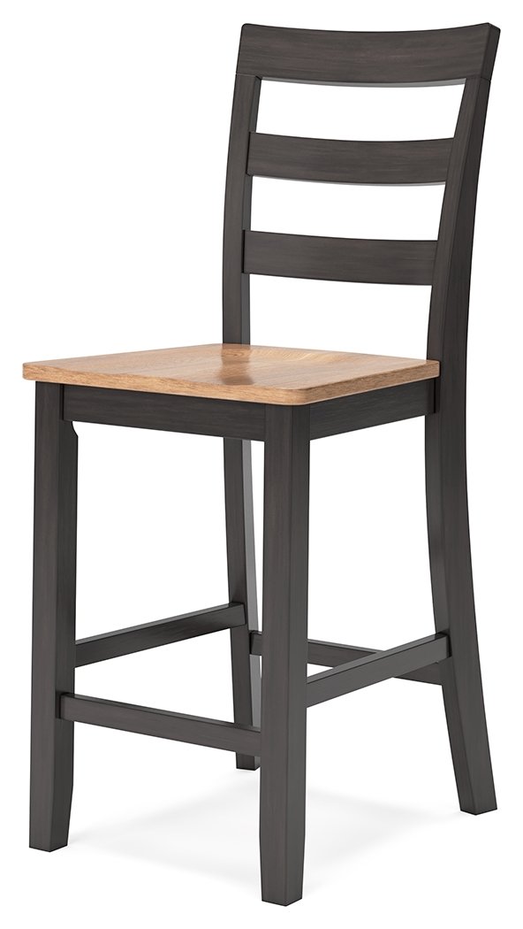 Gesthaven - Barstool (Set of 2) - Natural / Brown