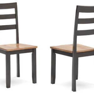 Gesthaven - Dining Room Side Chair (Set of 2) - Natural / Brown