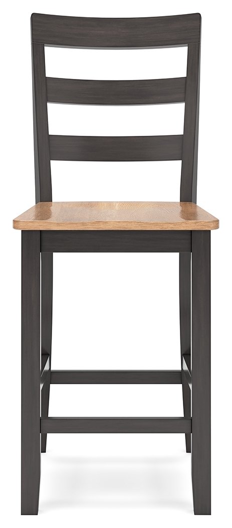 Gesthaven - Barstool (Set of 2) - Natural / Brown