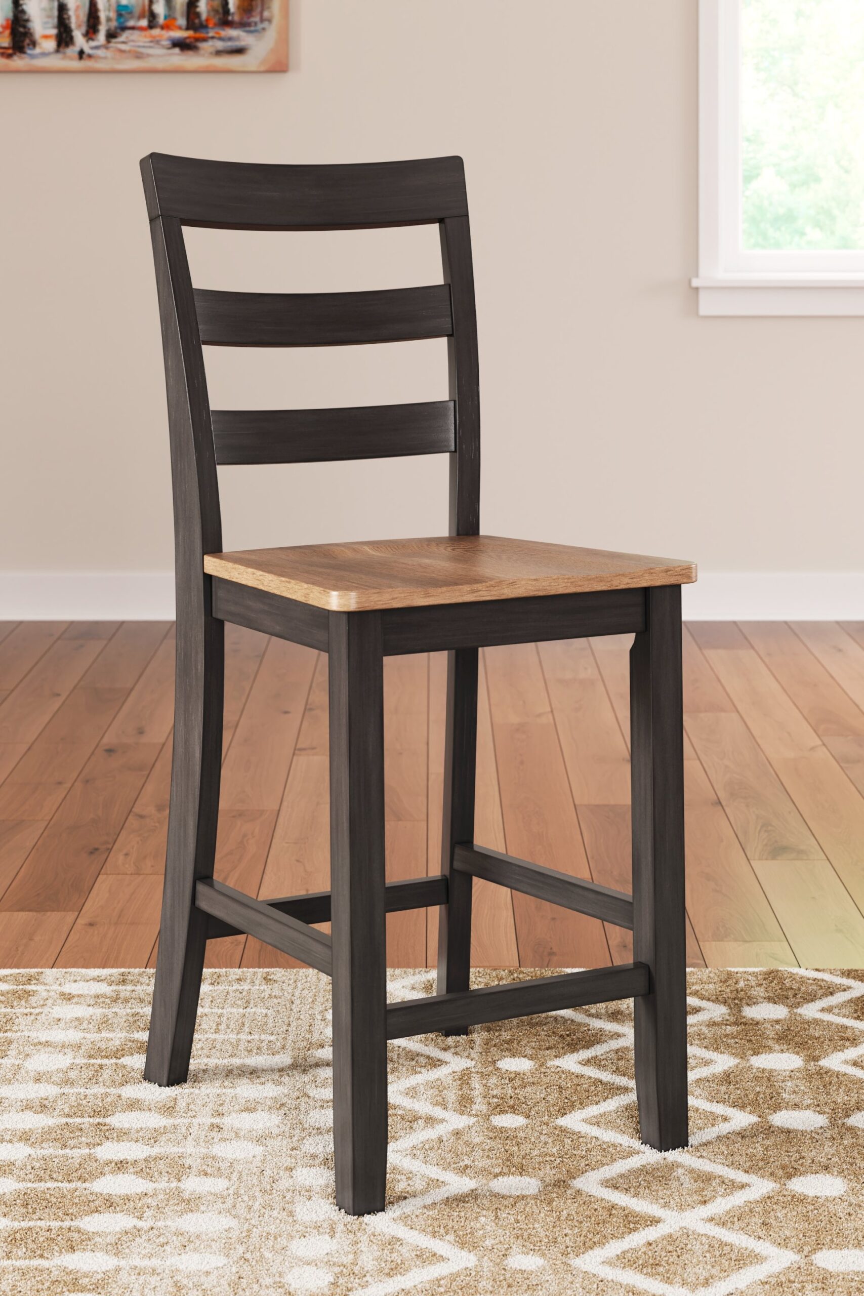 Gesthaven - Barstool (Set of 2) - Natural / Brown