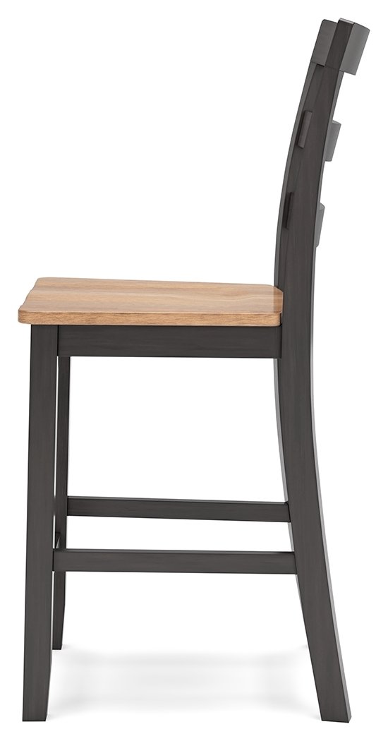 Gesthaven - Barstool (Set of 2) - Natural / Brown
